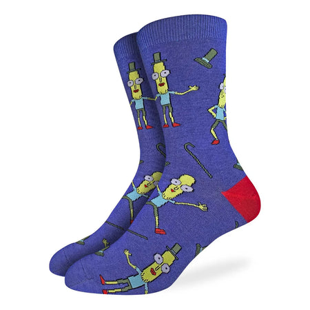 Good Luck Socks - Men / Women Mr. Meeseeks Facial Expresions