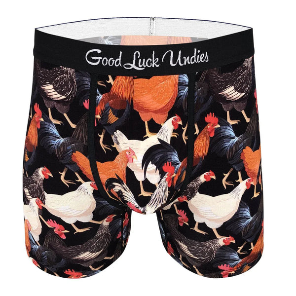 Good Luck Undies - Chicken and Roosters