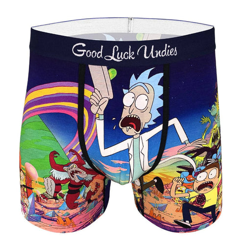 Good Luck Undies - Rick and Morty Run Away!