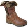 Vangelo Women's HF3595 Waterproof Mid Calf Winter Fur Boot