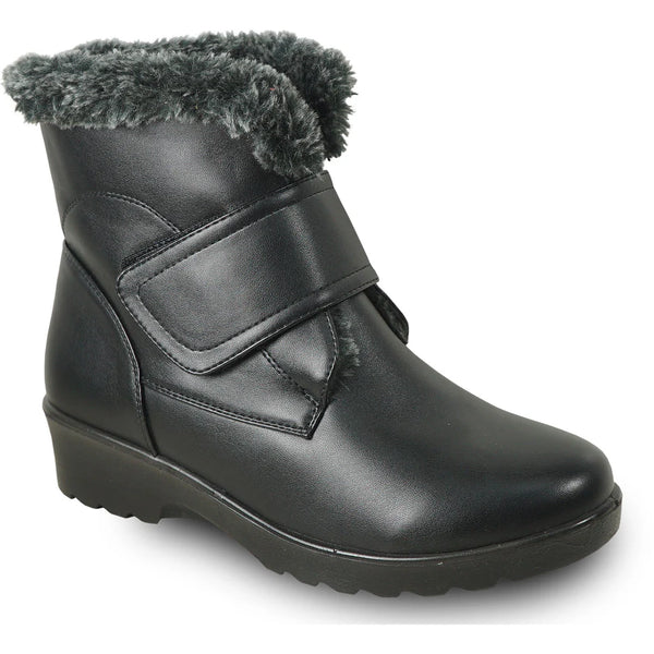 Vangelo Women's JL2576 Ankle Winter Fur Boot