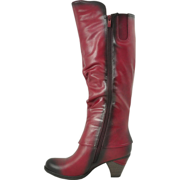 Vangelo SD7408 - Women Knee High Dress Boot