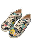 DOGO - Women's Vegan Leather Multicolor Sneakers - Warner Bros Catch Me If You Can Tweety Design