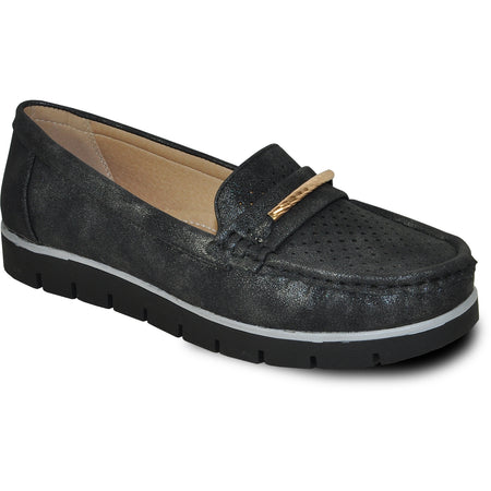 KOZI Women Comfort Casual Shoe OY3100 Wedge Sandal – Replaceable Orthopedic Footbed